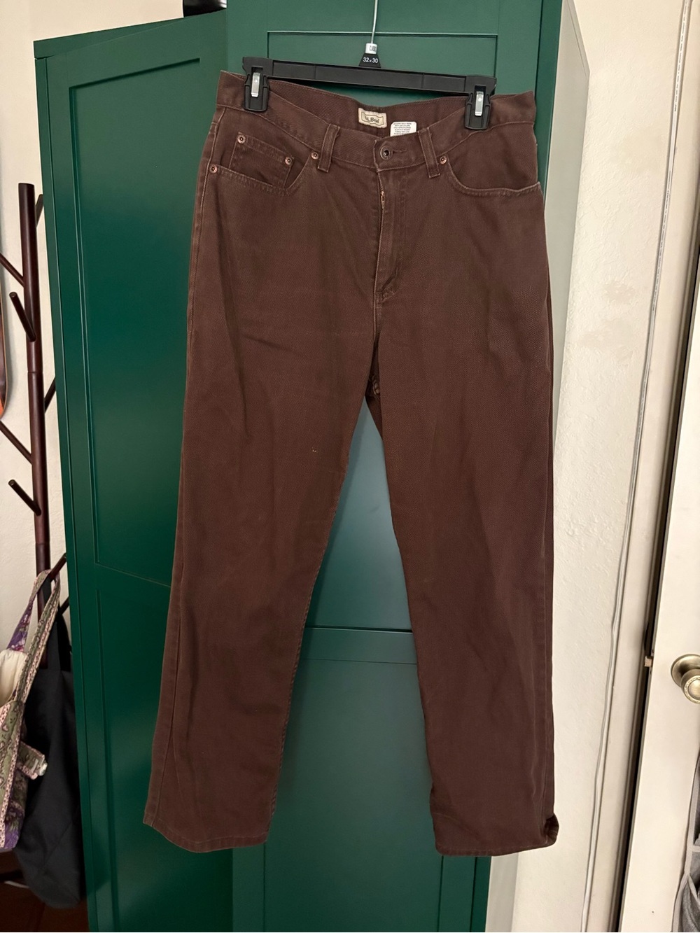 Vintage LL Bean Brown denim